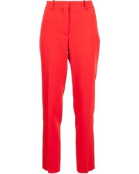 Pantaloni eleganti di lana rossi di Givenchy