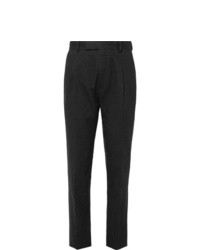Pantaloni eleganti di lino neri di Wacko Maria