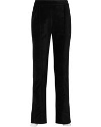 Pantaloni eleganti di velluto neri di Rosie Assoulin
