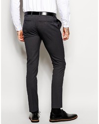 Pantaloni eleganti grigio scuro di Asos