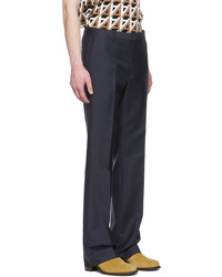 Pantaloni eleganti grigio scuro di Dries Van Noten