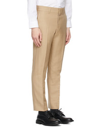 Pantaloni eleganti marrone chiaro di Burberry