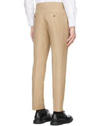 Pantaloni eleganti marrone chiaro di Burberry