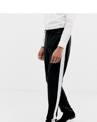 Pantaloni eleganti neri e bianchi di ASOS DESIGN