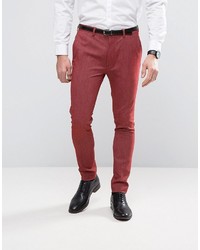 Pantaloni eleganti rossi di Asos