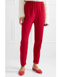 Pantaloni eleganti rossi di Mansur Gavriel