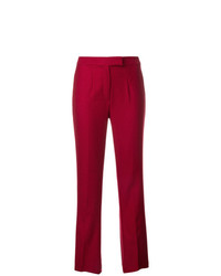 Pantaloni eleganti rossi di John Galliano Vintage