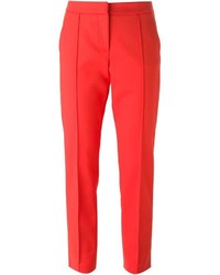 Pantaloni eleganti rossi di MSGM