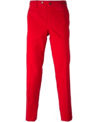 Pantaloni eleganti rossi