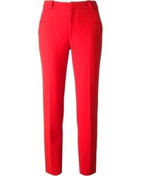 Pantaloni eleganti rossi di Roland Mouret