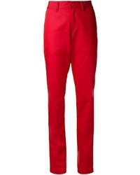 Pantaloni eleganti rossi di Tomas Maier