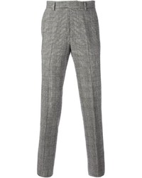 Pantaloni eleganti scozzesi grigi di Ermanno Scervino