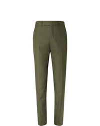 Pantaloni eleganti verde oliva di Kingsman