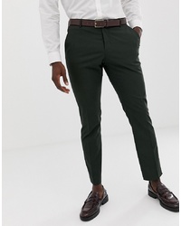 Pantaloni eleganti verde scuro di Selected Homme