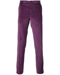 Pantaloni eleganti viola di Etro