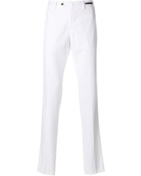 Pantaloni in cashmere bianchi di Pt01