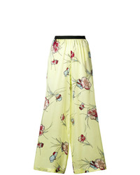 Pantaloni larghi a fiori gialli di Antonio Marras