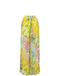 Pantaloni larghi a fiori gialli di Boutique Moschino