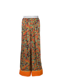 Pantaloni larghi a fiori multicolori di I'M Isola Marras