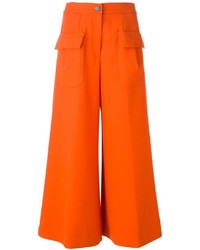Pantaloni larghi arancioni