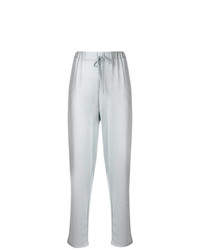 Pantaloni larghi argento di Blugirl