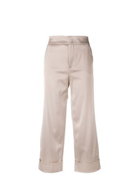 Pantaloni larghi beige di Pt01