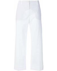 Pantaloni larghi bianchi di Alberto Biani