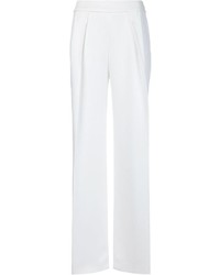 Pantaloni larghi bianchi di Carolina Herrera
