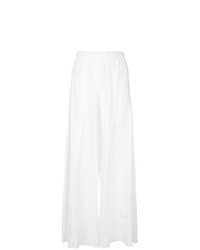 Pantaloni larghi bianchi di Erika Cavallini