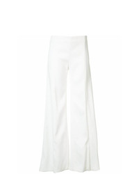Pantaloni larghi bianchi di Mugler