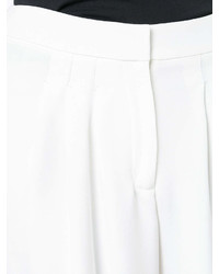 Pantaloni larghi bianchi di Carolina Herrera
