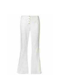Pantaloni larghi bianchi di Proenza Schouler