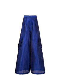 Pantaloni larghi blu scuro di Bambah