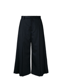 Pantaloni larghi blu scuro di Comme Des Garçons Noir Kei Ninomiya