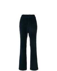 Pantaloni larghi blu scuro di Dolce & Gabbana Vintage