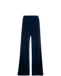 Pantaloni larghi blu scuro di MM6 MAISON MARGIELA