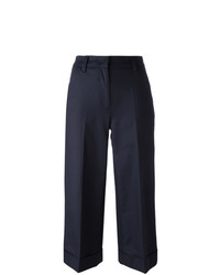 Pantaloni larghi blu scuro di Moncler
