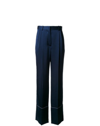 Pantaloni larghi blu scuro di Sonia Rykiel