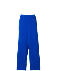 Pantaloni larghi blu di Christian Wijnants