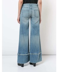 Pantaloni larghi di jeans azzurri di Nili Lotan