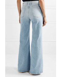 Pantaloni larghi di jeans azzurri di Frame