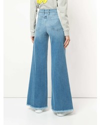 Pantaloni larghi di jeans azzurri di Frame Denim
