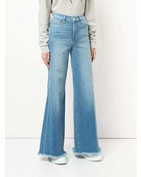 Pantaloni larghi di jeans azzurri di Frame Denim
