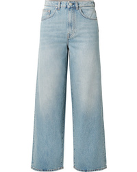 Pantaloni larghi di jeans azzurri di Totême