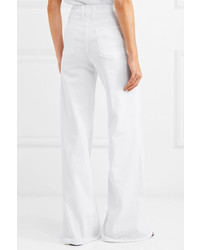 Pantaloni larghi di jeans bianchi di Frame