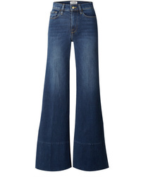 Pantaloni larghi di jeans blu scuro di Frame