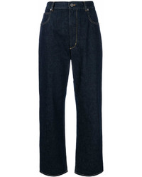 Pantaloni larghi di jeans blu scuro di Golden Goose Deluxe Brand