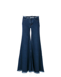Pantaloni larghi di jeans blu scuro di MARQUES ALMEIDA