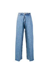 Pantaloni larghi di jeans blu di Aalto