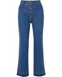 Pantaloni larghi di jeans blu di Apiece Apart